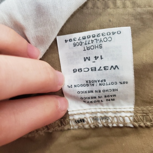 Riders by Lee Womens Khaki Shorts 14 Medium - Picture 3 of 4
